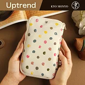 Uptrend 京文樣燒餅包│江戶小紋‧彩豆絞