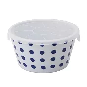 【西海陶器】波佐見燒微波碗575ml ‧藍點紋