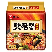 【農心】炒碼麵(130g×4入)