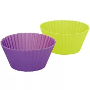 《IBILI》雙色矽膠瑪芬烤杯6入(圓7cm)