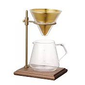 KINTO / SCS經典黃銅手沖咖啡4件組