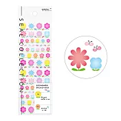 MIDORI 手帳專用貼紙Ⅶ-花朵款