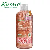 《Kustie蔻斯汀》手摘花瓣香氛沐浴露【晨露玫瑰】