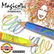 KOH-I-NOOR HARDTMUTH ★光之山★捷克六角彩虹魔術筆。2支組