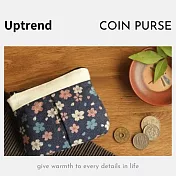 Uptrend 京文樣零錢包│江戶小紋‧松月