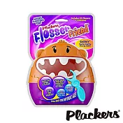 美國Plackers普雷克牙棒寶寶 兒童塗氟牙線棒(30入果昔口味)