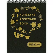 【Kuretake 日本吳竹】 手繪明信片線圈筆記本
