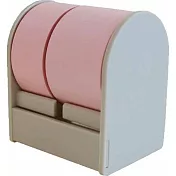 【Print Inform】ROLF 自由撕貼便利貼捲Double兩捲式 ‧白座/粉紅