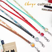 珠友  漾彩識別證件繩/證件吊繩/證件帶 (附伸縮吊環)G紅