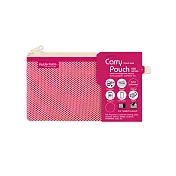 【富美特】820雙層拉鏈網袋-Check桃紅