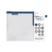 【富美特】830EVA拉鏈網袋-Notebook藍色