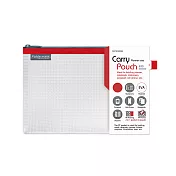 【富美特】830EVA拉鏈網袋-Planner紅色