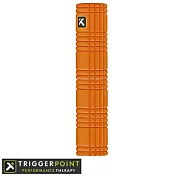 (總代理公司貨) TRIGGER POINT 按摩滾輪 滾筒 The Grid Foam Roller 橘色長版橘色