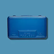 【Trusco】後備型工具箱（側提把）-鐵藍