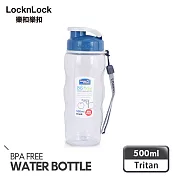 【樂扣樂扣】Bisfree系列掛帶隨行水壺/500ML(深藍)