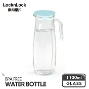 【樂扣樂扣】AQUA系列沁涼玻璃水壺/1.1L(薄荷藍)