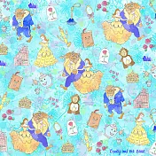 日本Pikka Pikka世界最細纖維毛孔潔淨布/童話故事款_美女與野獸Beauty and the Beast