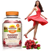 Sundown日落恩賜 50倍濃縮蔓越莓軟糖(75粒/瓶) 效期至2020/04/01