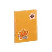 【富美特】2孔夾-A5(2入)橘色