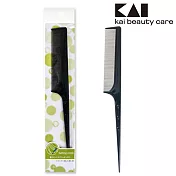 日本貝印可折尖尾梳(黑) HL-0052