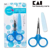 日本貝印修眉剪刀附蓋 HL-0451