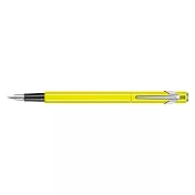 CARAN d’ACHE 849 鋼筆, EF螢光黃