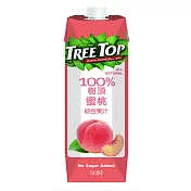 《Tree Top》樹頂100%蜜桃綜合果汁1L (2入)