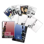 YURI!!!on Ice-A5圈裝筆記本-華麗燦爛