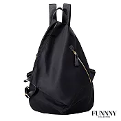 FUNNNY 日本同步 防盜後背包系列 香月 優佳 黑