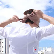 【日本桃雪】運動綁頭毛巾  (鐵灰色) | 鈴木太太公司貨