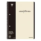 KOKUYO 可撕式線圈裝訂筆記本(免打孔)-B5空白