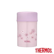 【THERMOS膳魔師】 不鏽鋼真空食物燜燒罐0.5L(JBN-500-PF) 櫻花粉PF