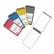 【富美特】直式線圈小筆記本(4色1組)