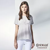 【ST.MALO】MIT獨性時尚防蚊吸排鋼印女上衣 -1778WT-M蒸氣灰