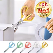 KOKUYO SAXA空氣彈力剪刀(不沾黏輕量版)-黃