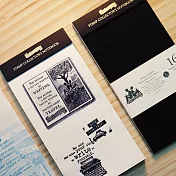 KEEP A NOTEBOOK寫筆記 CKN-018  A5 Slim 集章筆記 (16號本)_ 石黑