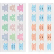 KOKUYO JIBUN手帳專用周邊文具配件-索引貼