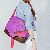 1818 運動型15吋筆電3C防震郵差斜背包 紫(1859528-U)