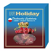 《歐洲假期》華麗櫻桃酒心巧克力禮盒110g