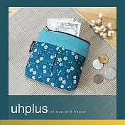 uhplus 幸福小物包 -綠竹飄櫻