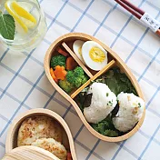 【Homely Zakka】木趣食光和風腰果造形木製便當盒