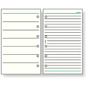 Raymay Davinci 口袋尺寸 1週行事+橫格內頁