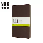 MOLESKINE CAHIER輕便筆記本 (L型) -空白咖啡
