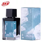 SKB彩墨集INK-220鋼筆墨水30ml 空青