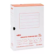 【HIGHTIDE】Penco文件收納盒A4(蜜橘紅)