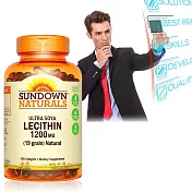 Sundown日落恩賜?頂級61%卵磷脂膠囊(100粒/瓶)(到期日2022/1/31)