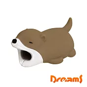 Dreams 放假海生館-iphone專用咬線器(愛睡覺水獺)