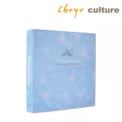 珠友 6K3孔絹布相本/相簿/相冊-米色自黏內頁/12張無