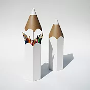 QUALY 鉛筆筆筒(白)