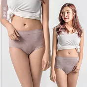 BeautyFocus完美包覆涼感無痕內褲125008-豆沙色